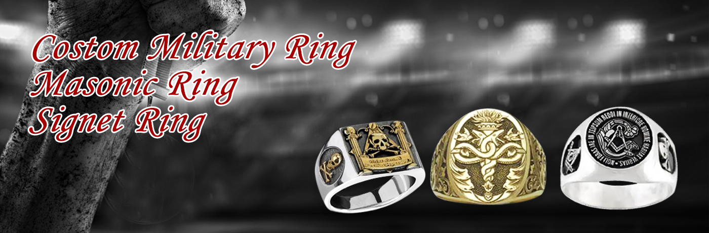 首页大图1张4|Custom Military Ring / Masonic Ring/Signet Ring|A symbol of the glory and achievement of your team, come and creat a unique ring with us. You can have your own logo on the ring.